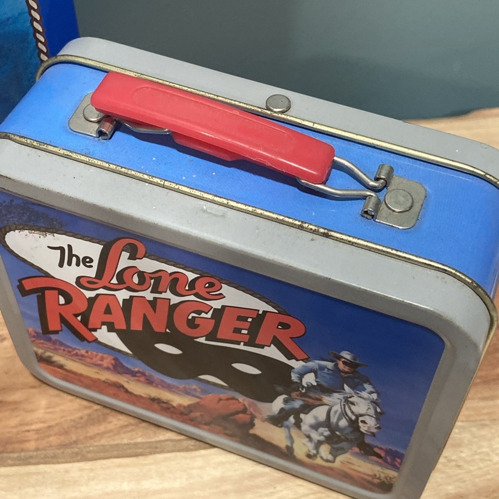 New The Lone Ranger Hallmark & General Mills Mini Tin Lunchbox Collectible 98 01 - Picture 3 of 15